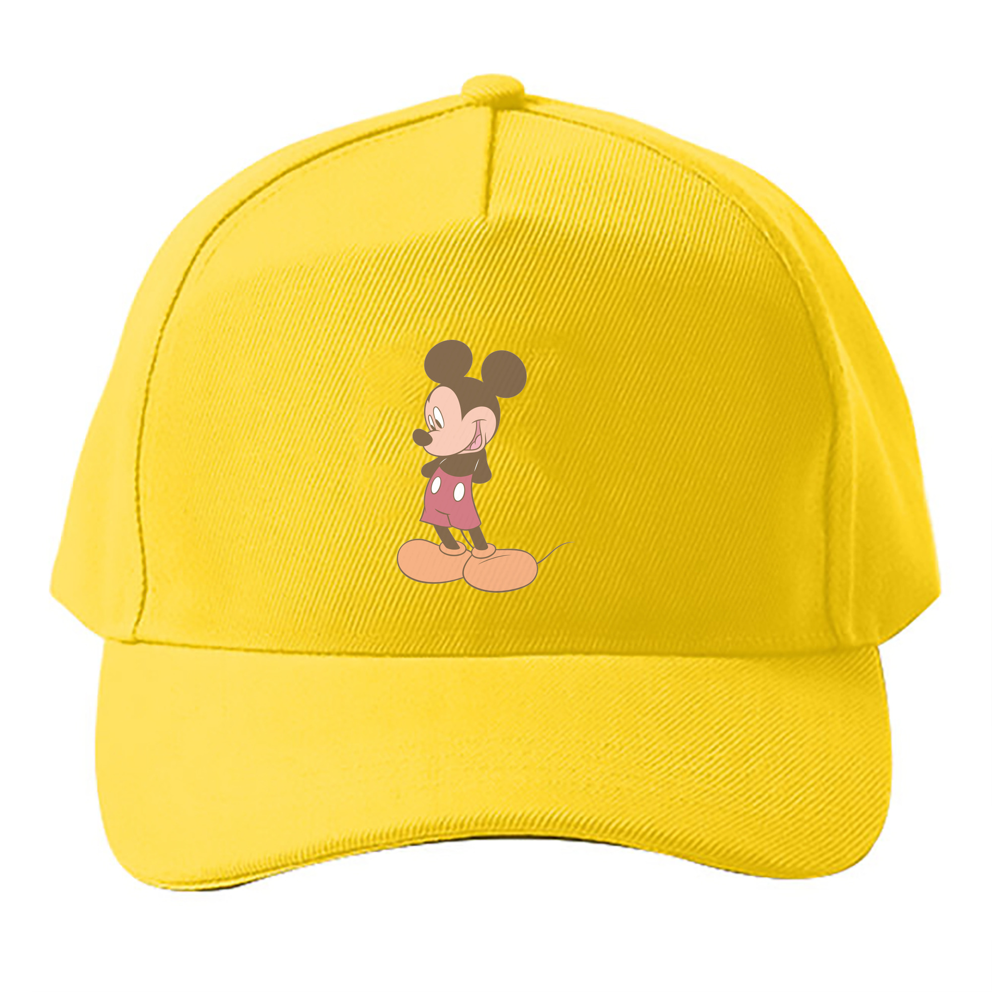 （画像用） ミッキーマウス Mickey Mouse ベースボールキャップ 綿100％ 男女兼用 帽子 スポーツ